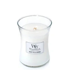 geurkaarsen White Tea & Jasmine|Woodwick Online