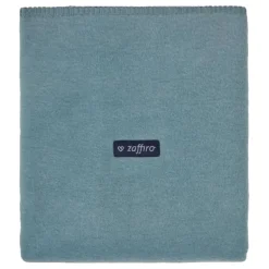 Zaffiro Blauw Cotton 100 x 150 cm Ledikantdeken< Baby Beddengoed