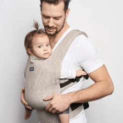 City Beige Leaves Ergonomische Draagzak|Zaffiro Outlet