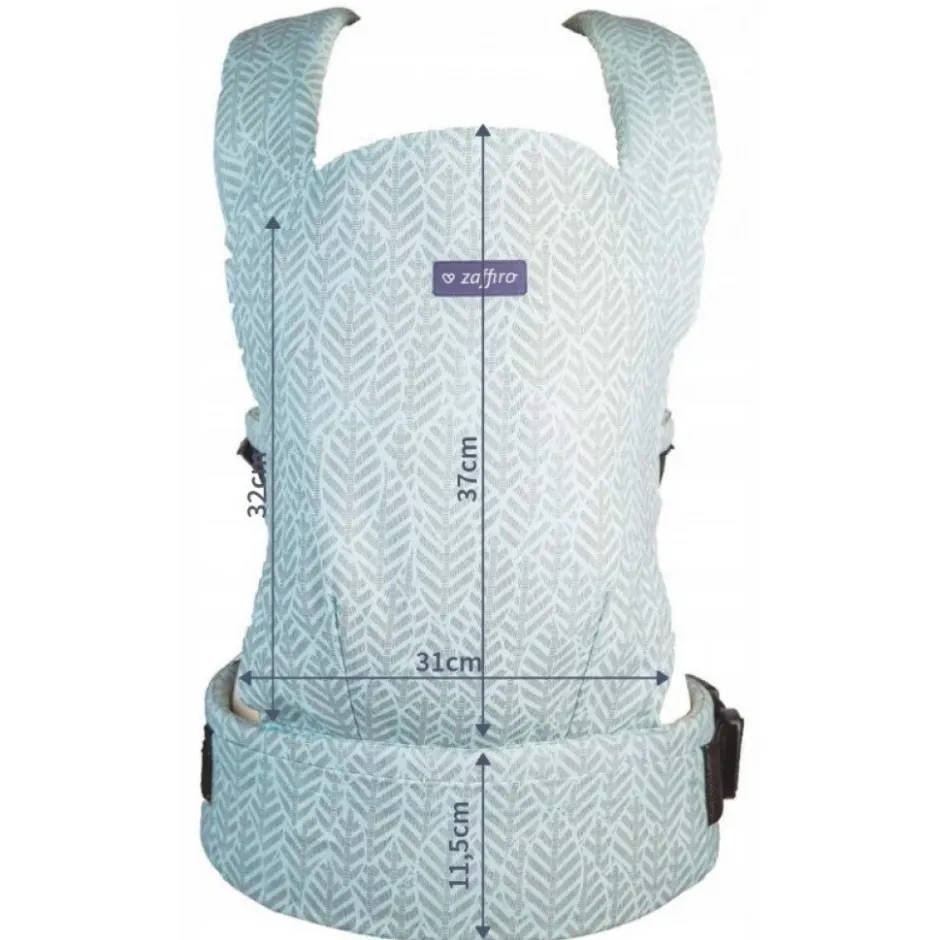 City Geo Bottle Green Ergonomische Draagzak|Zaffiro Best