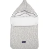 Zaffiro Grey Leaves Basic 5-in-1 Voetenzak< Kinderwagenaccessoires