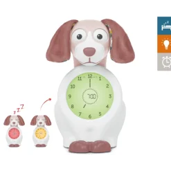 Zazu Davy the Dog Roze Slaaptrainer en Kinderwekker< Baby Elektronica|Slaaptrainers