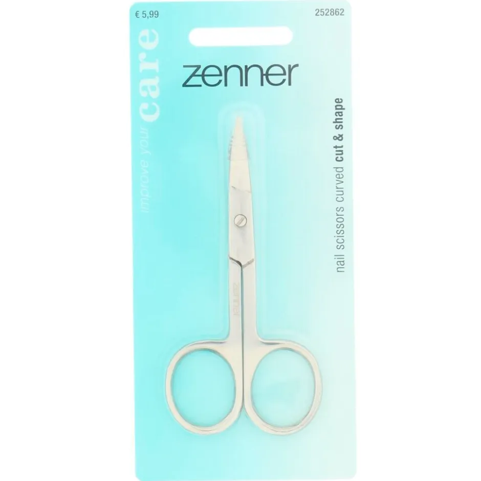 Zenner Gebogen Nagelschaar< Nagelverzorging