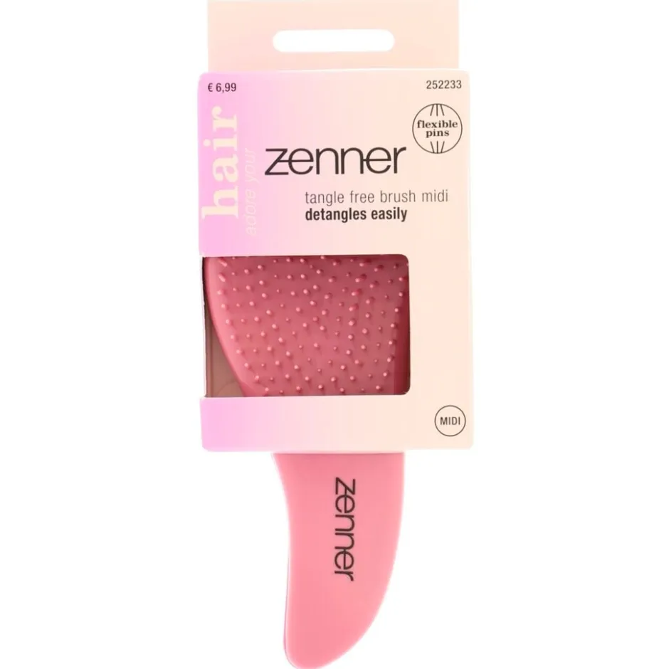 Tangle Free Midi Haarborstel|Zenner Hot