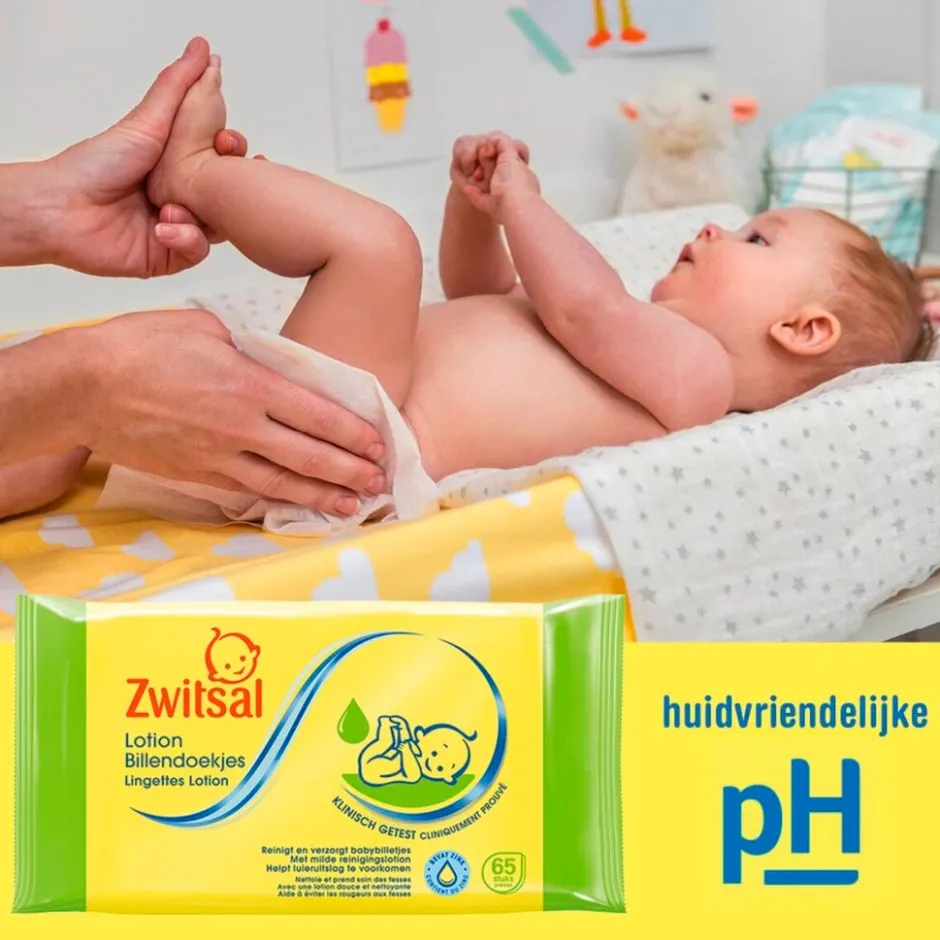 Baby Lotion Billendoekjes|Zwitsal Outlet