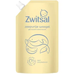 Zwitsal Zeepvrije Wasgel Refill< Baby Bad- En Doucheverzorging